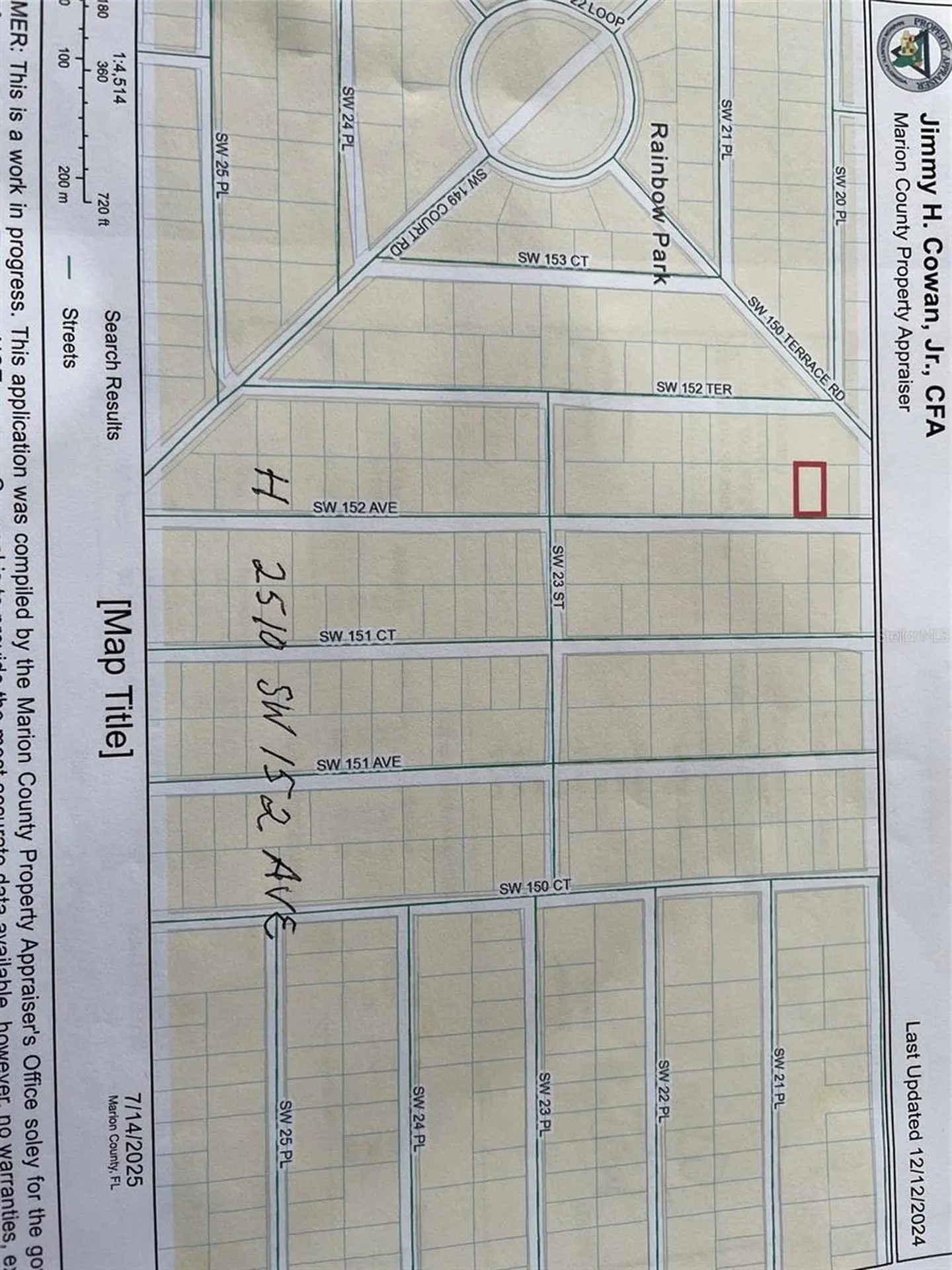 Lot 9 SW 152nd Avenue Ocala FL 34481