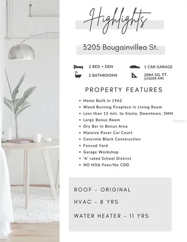 3205 Bougainvillea Street Sarasota FL 34239
