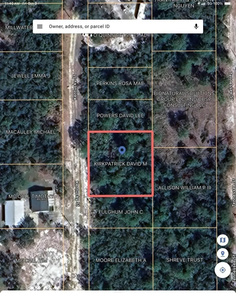 Kentucky Street Paisley FL 32767
