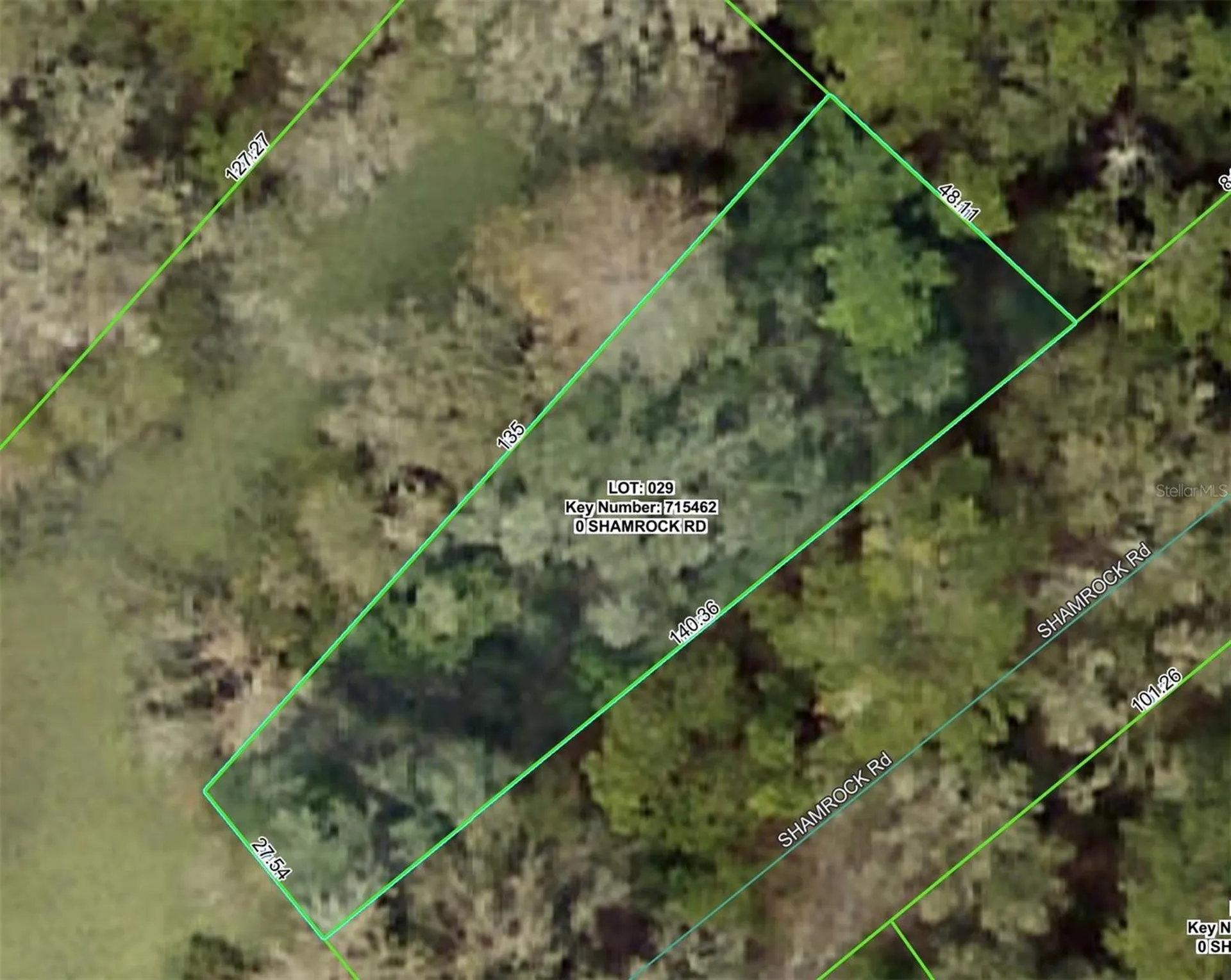 Shamrock Road Dade City FL 33523