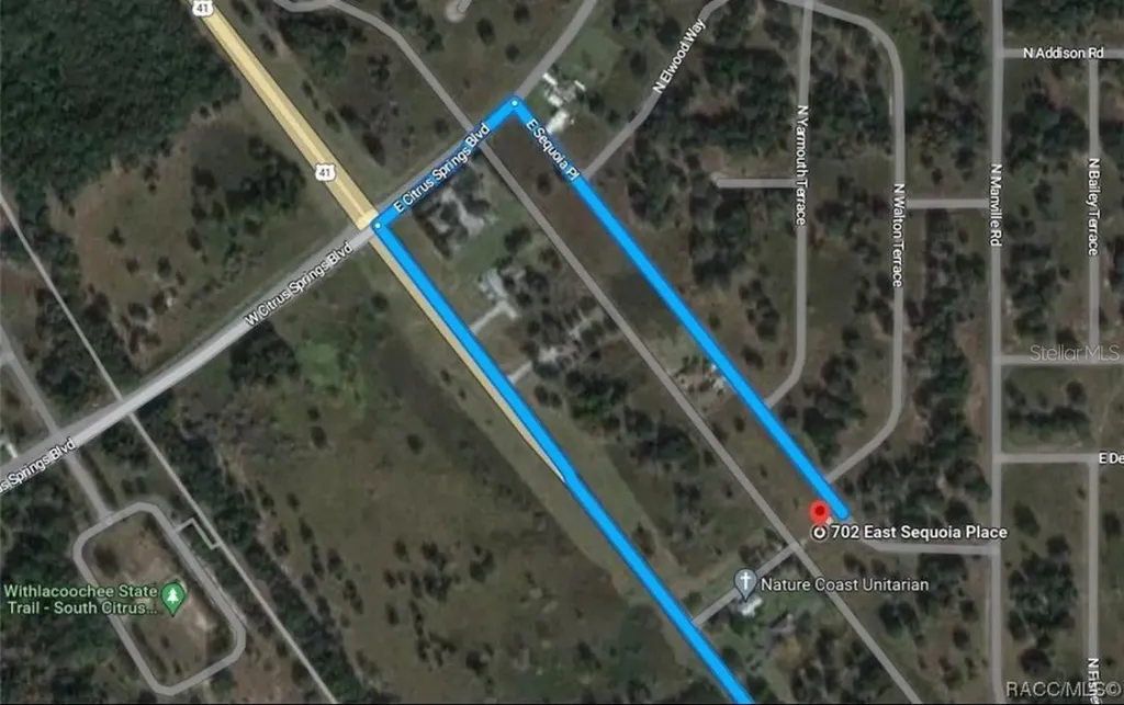 702 E. Sequoia Place Flat Citrus Springs FL 34434
