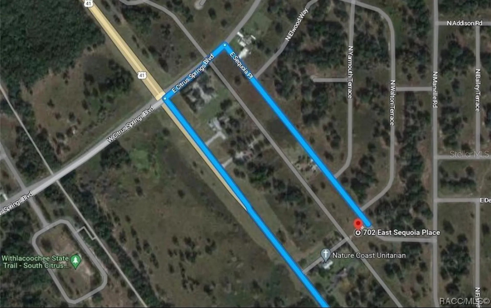 702 E. Sequoia Place Flat Citrus Springs FL 34434
