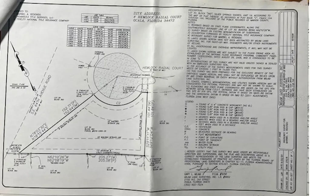 Lot 30 Hemlock Radial Court Ocala FL 34472