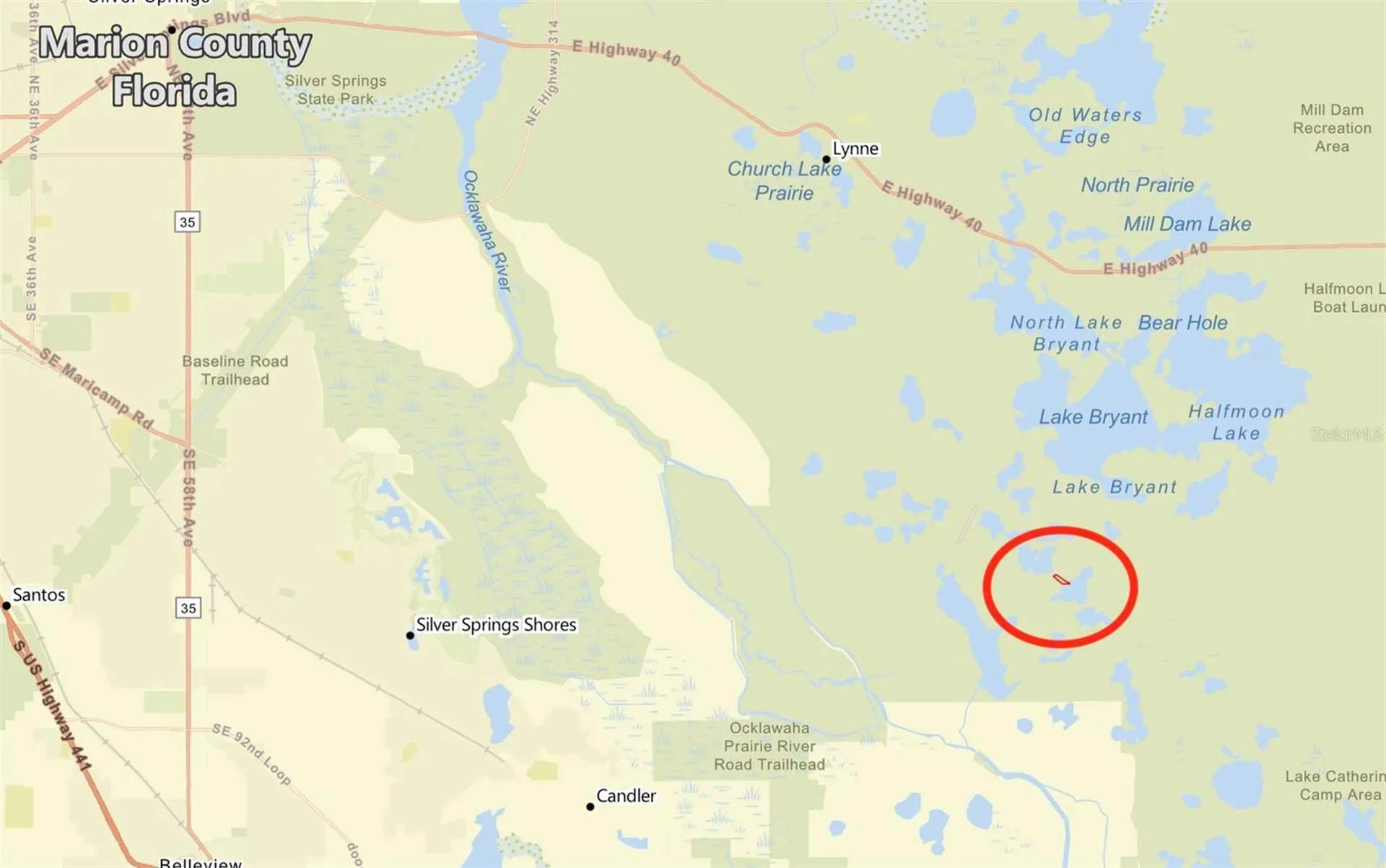 Tbd SE 170th Avenue Ocklawaha FL 32179
