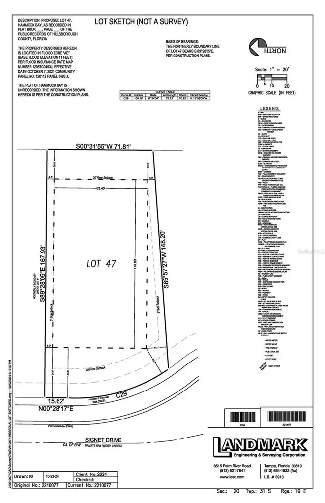 Lot 47 Hammock Bay Apollo Beach FL 33572