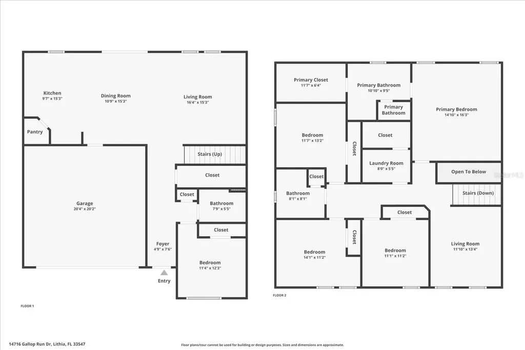 14716 Gallop Run Drive Lithia FL 33547