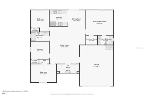 4604 Southport Bay Drive Kissimmee FL 34759