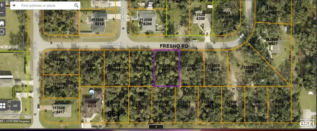 Lot 11 Fresno Road North Port FL 34288