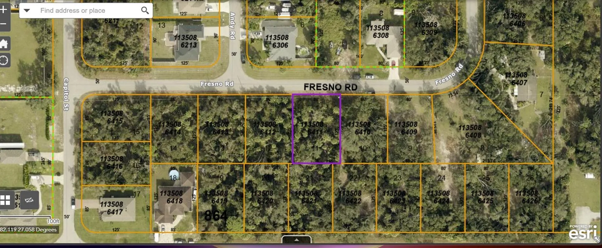 Lot 11 Fresno Road North Port FL 34288