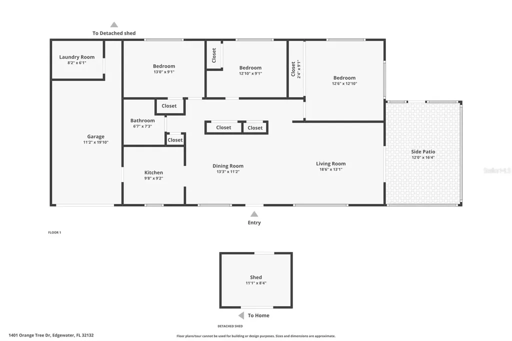 1401 Orange Tree Drive Edgewater FL 32132