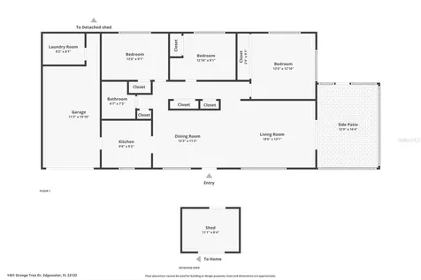 1401 Orange Tree Drive Edgewater FL 32132