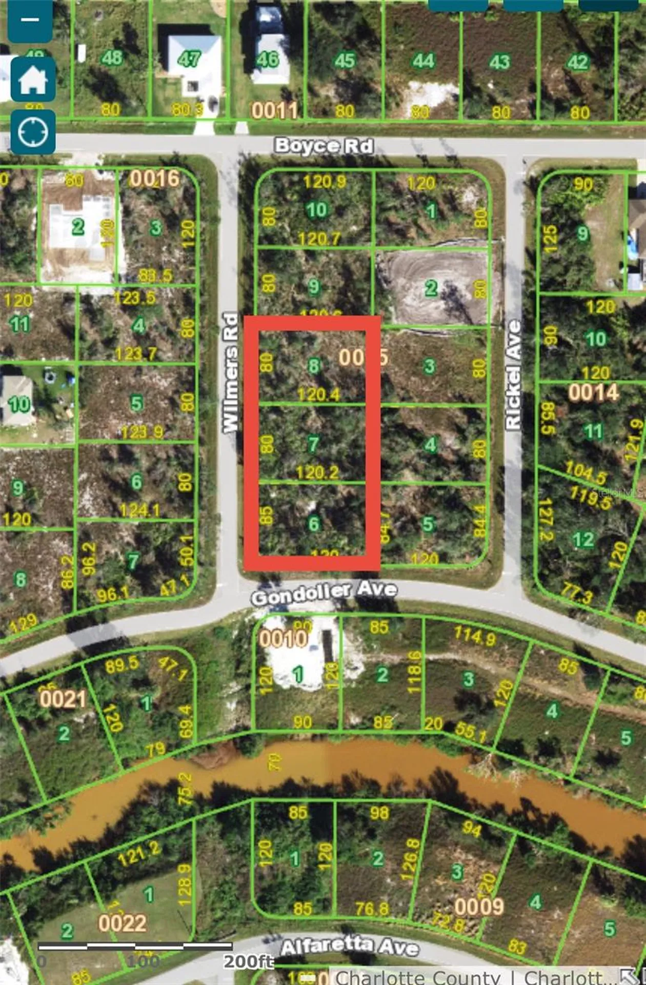 54, 46, 38 Wilmers Road Punta Gorda FL 33982
