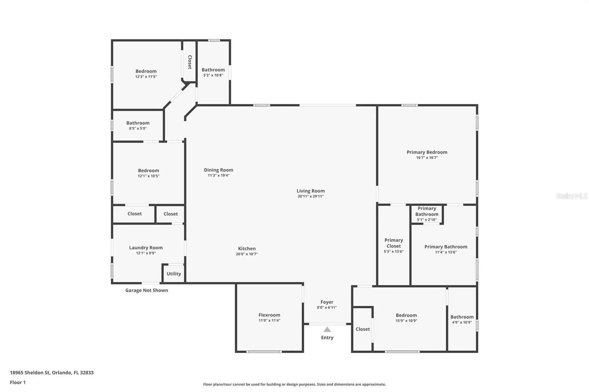 18965 Sheldon Street Orlando FL 32833