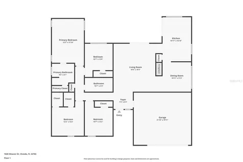 1026 Weaver Drive Oviedo FL 32765