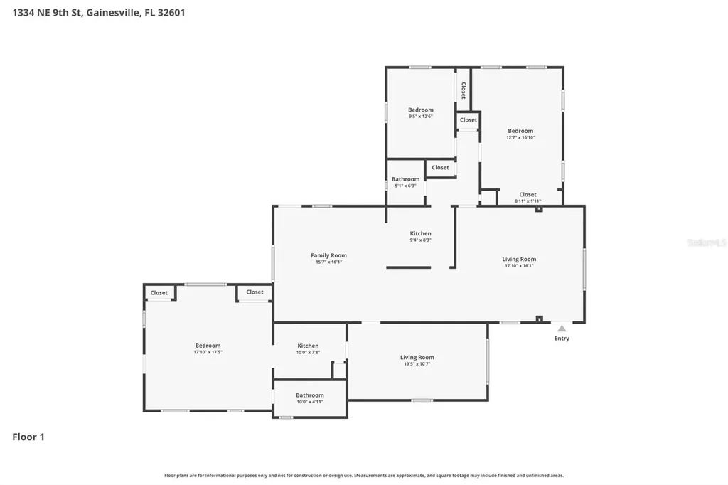 1334 NE 9th St, Street Gainesville FL 32601