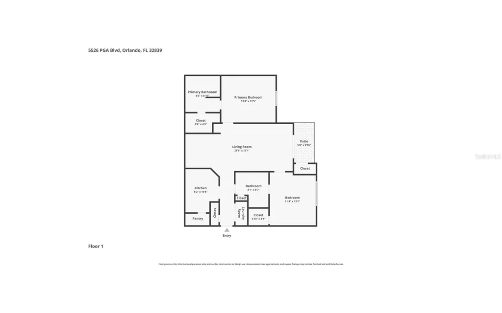 5526 Pga Boulevard Orlando FL 32839