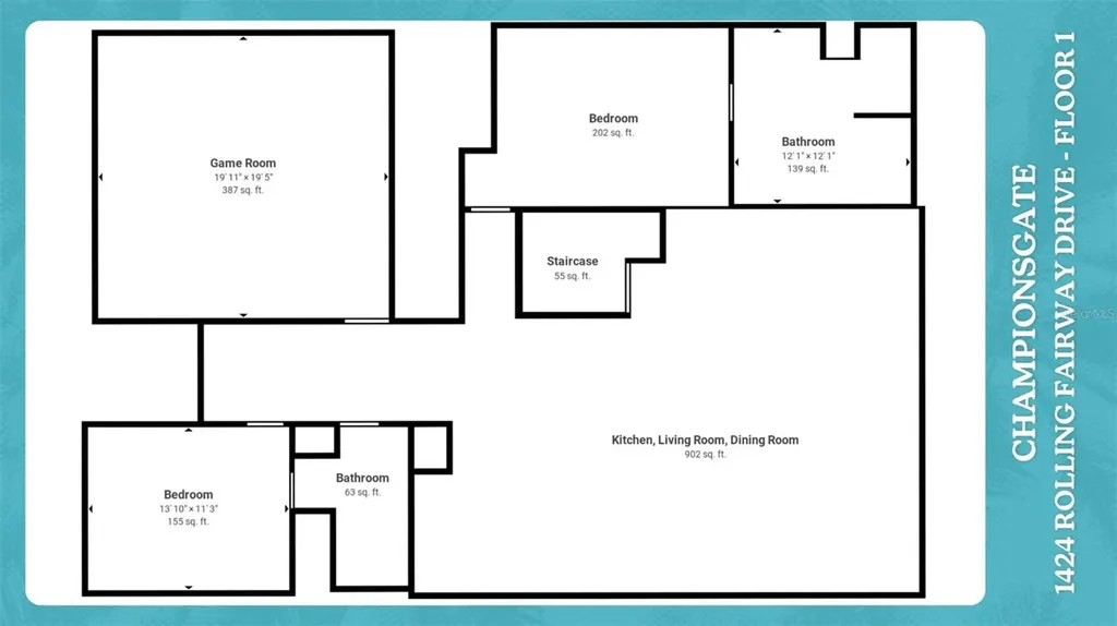 1424 Rolling Fairway Drive Davenport FL 33896