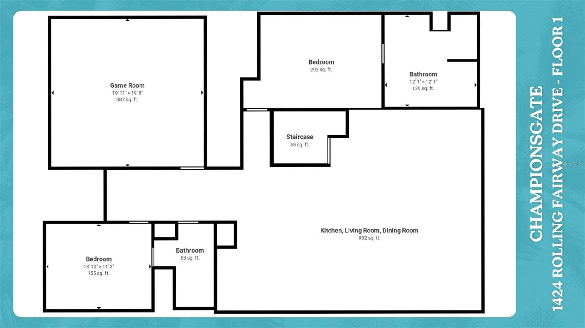 1424 Rolling Fairway Drive Davenport FL 33896