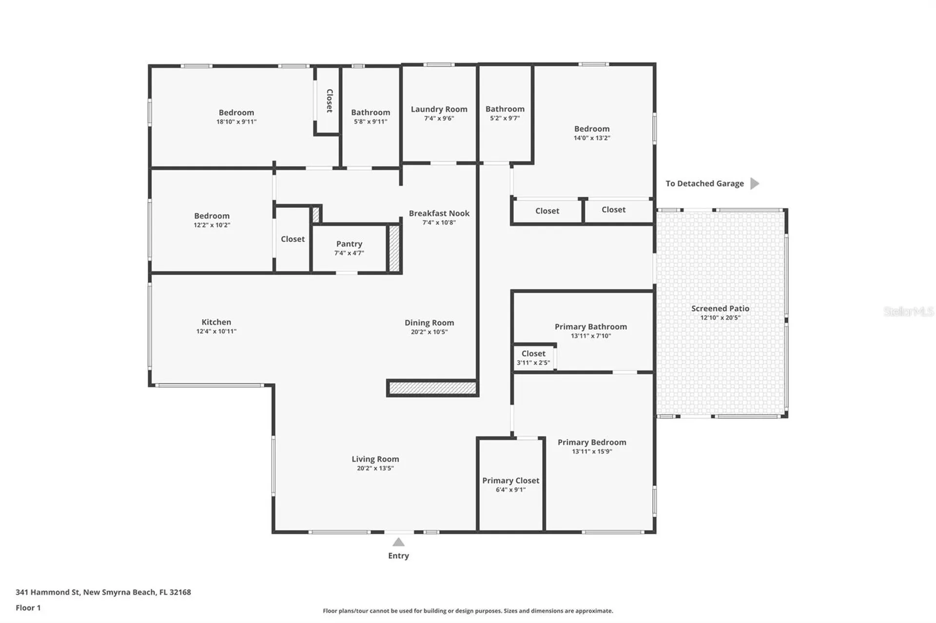 341 Hammond Street New Smyrna Beach FL 32168