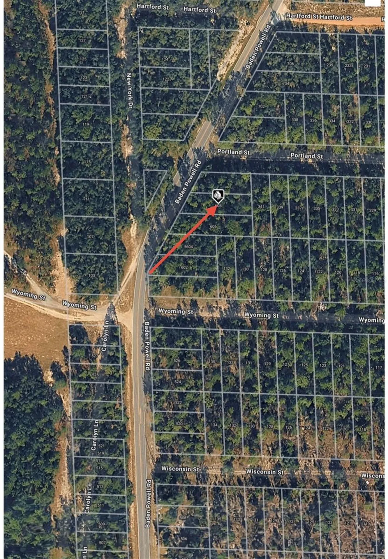 608 Baden Powell Road Hawthorne FL 32640