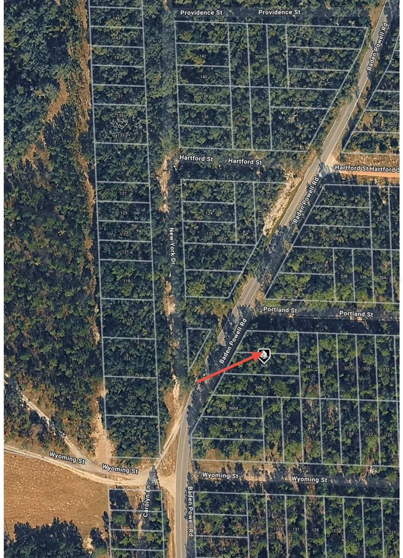 608 Baden Powell Road Hawthorne FL 32640