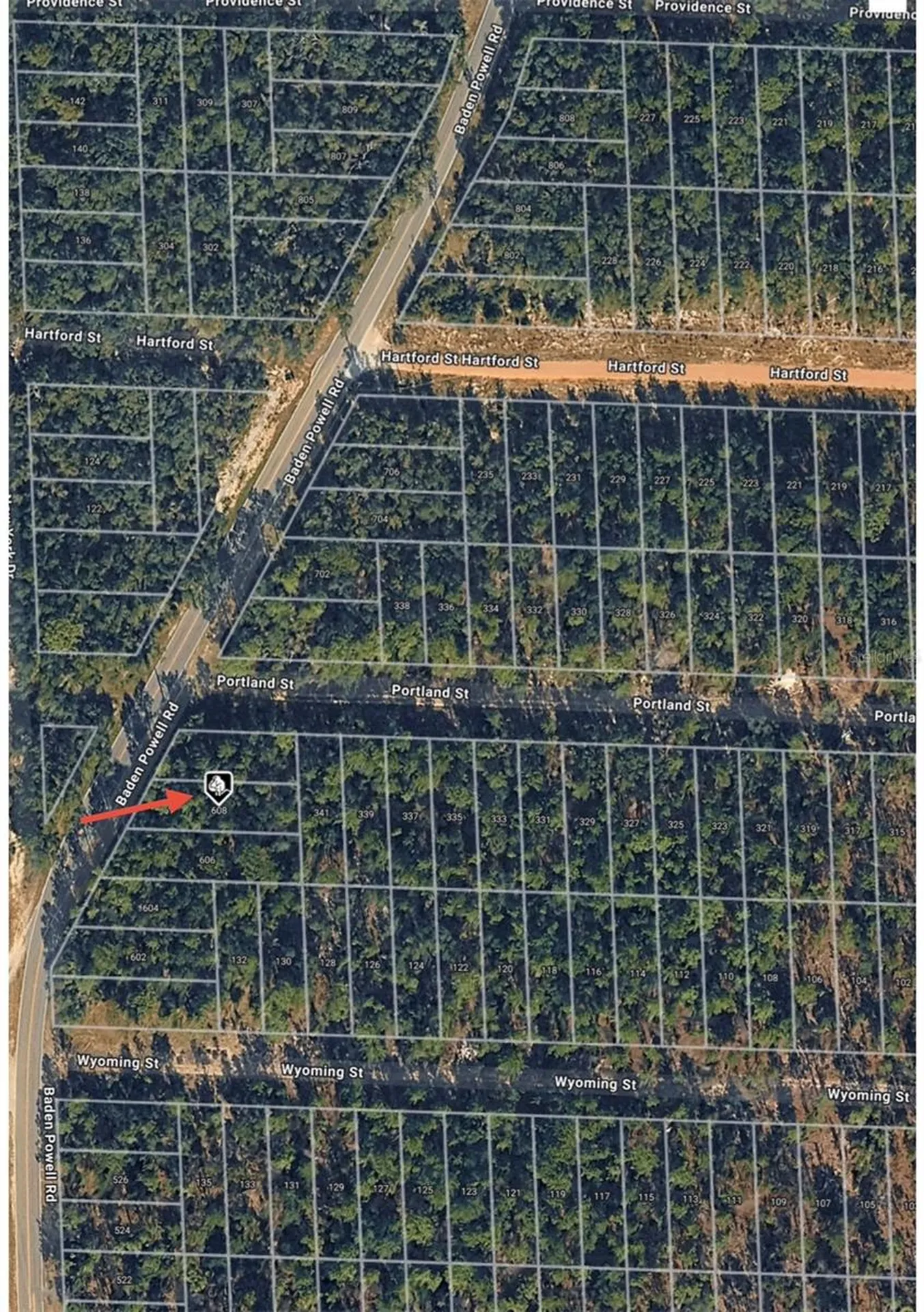 608 Baden Powell Road Hawthorne FL 32640