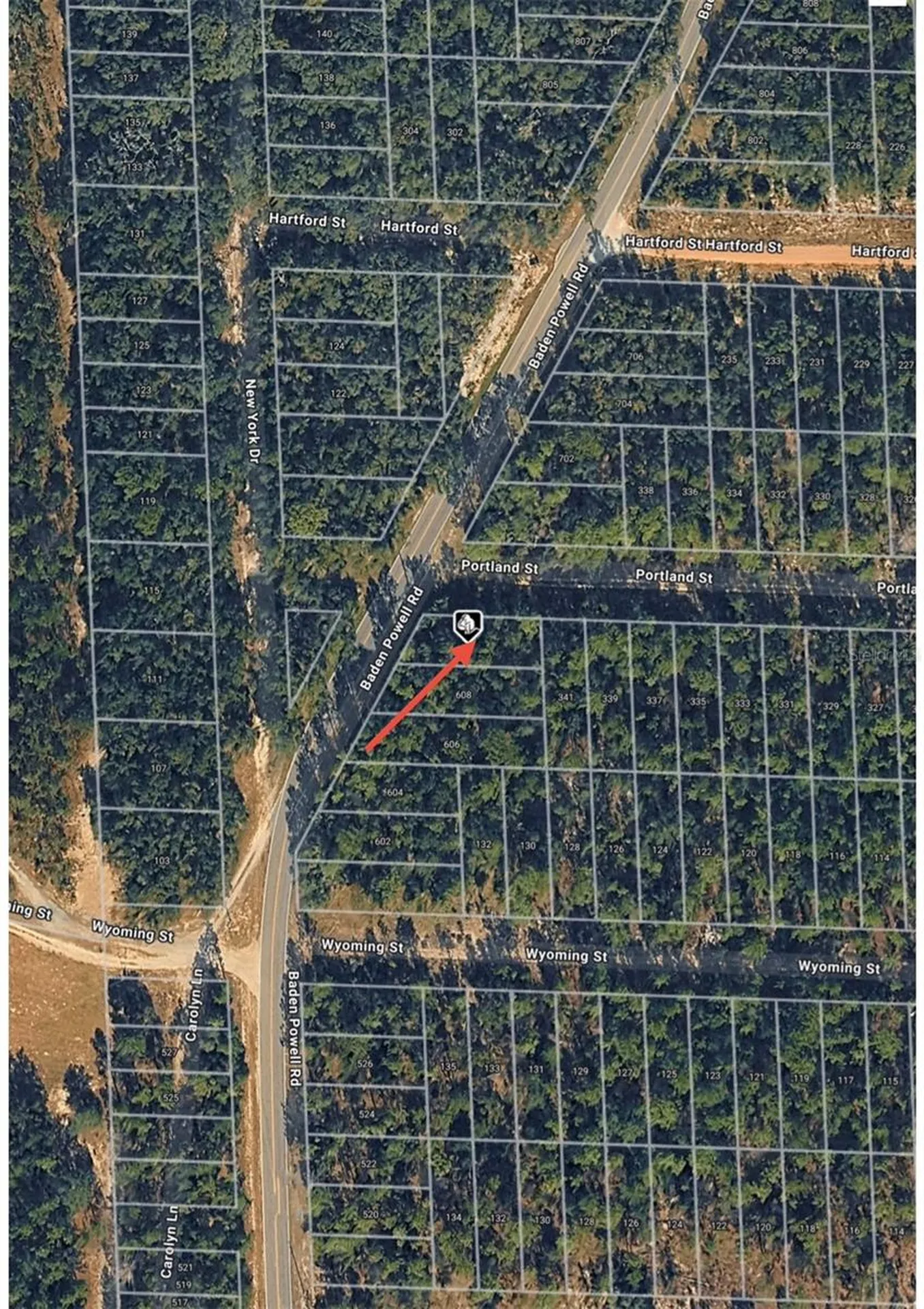 Baden Powell Road Hawthorne FL 32640