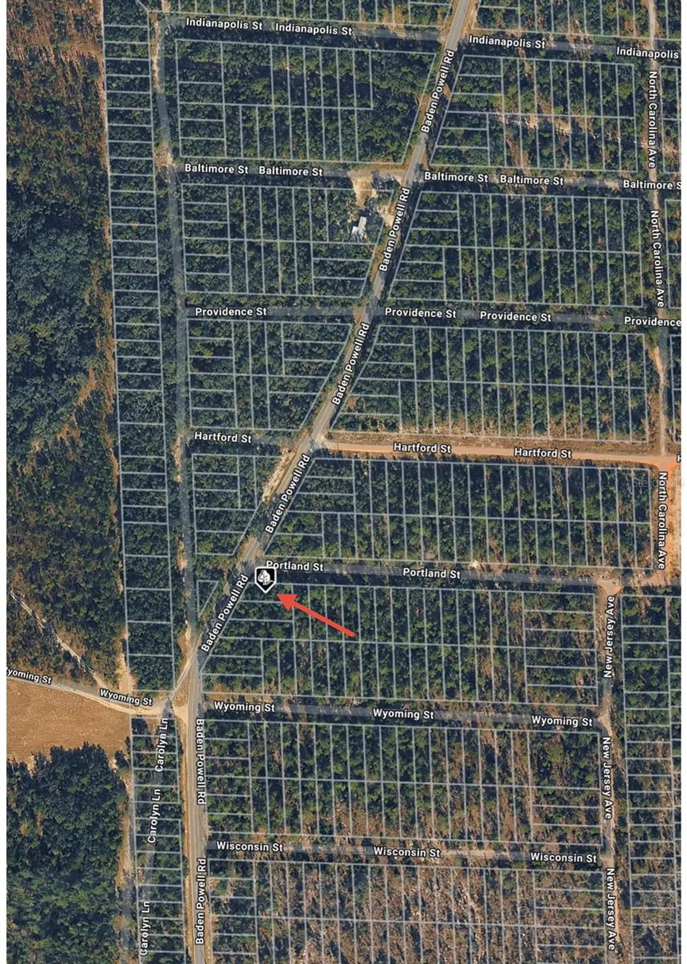 Baden Powell Road Hawthorne FL 32640