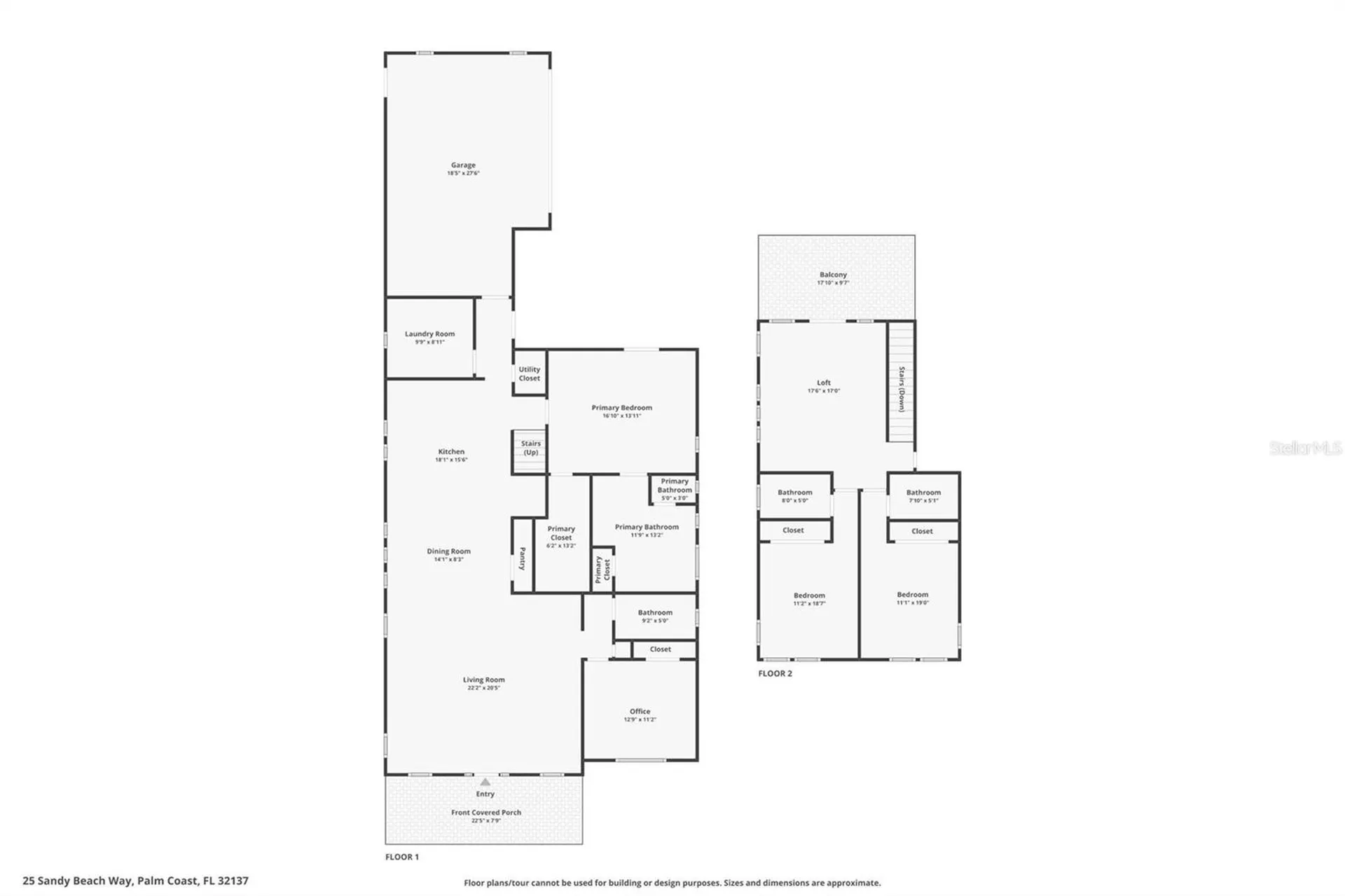 25 Sandy Beach Way Palm Coast FL 32137