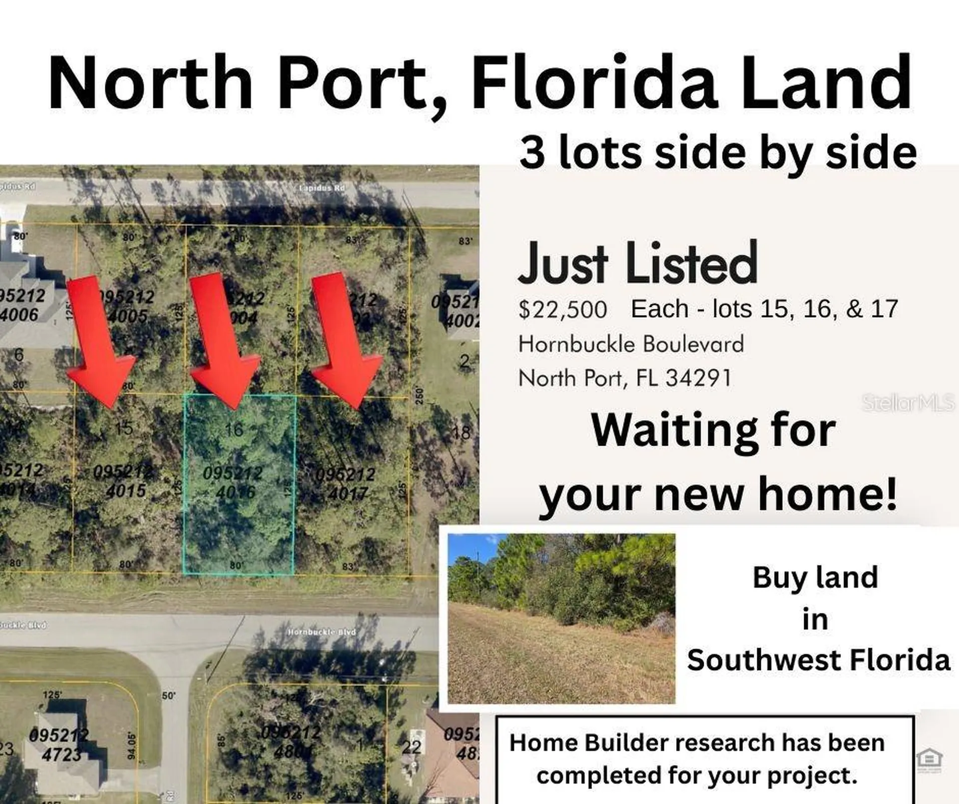 Lot 15 Hornbuckle Boulevard North Port FL 34291