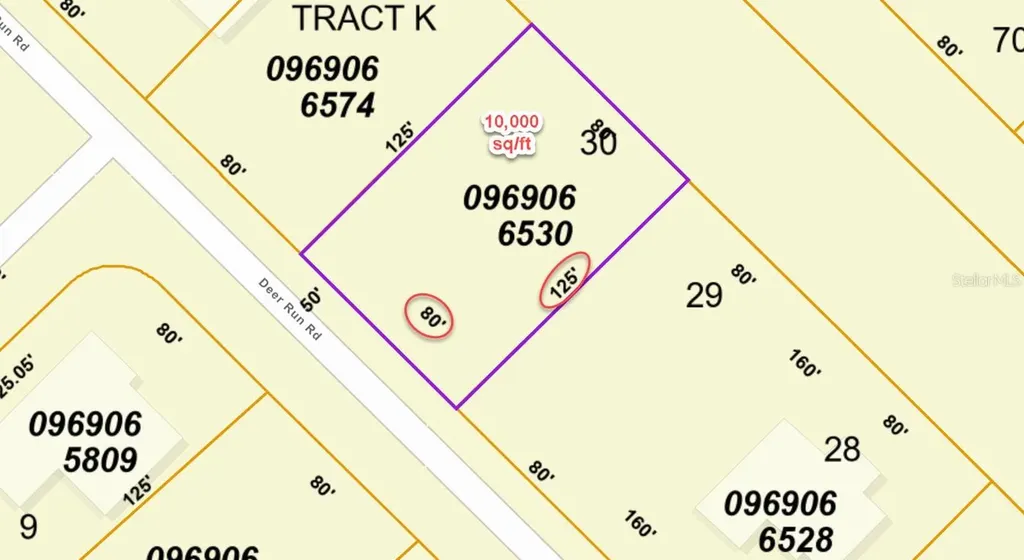 Lot 30 N Deer Run Road North Port FL 34291