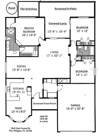 1033 Oak Forest Drive The Villages FL 32162