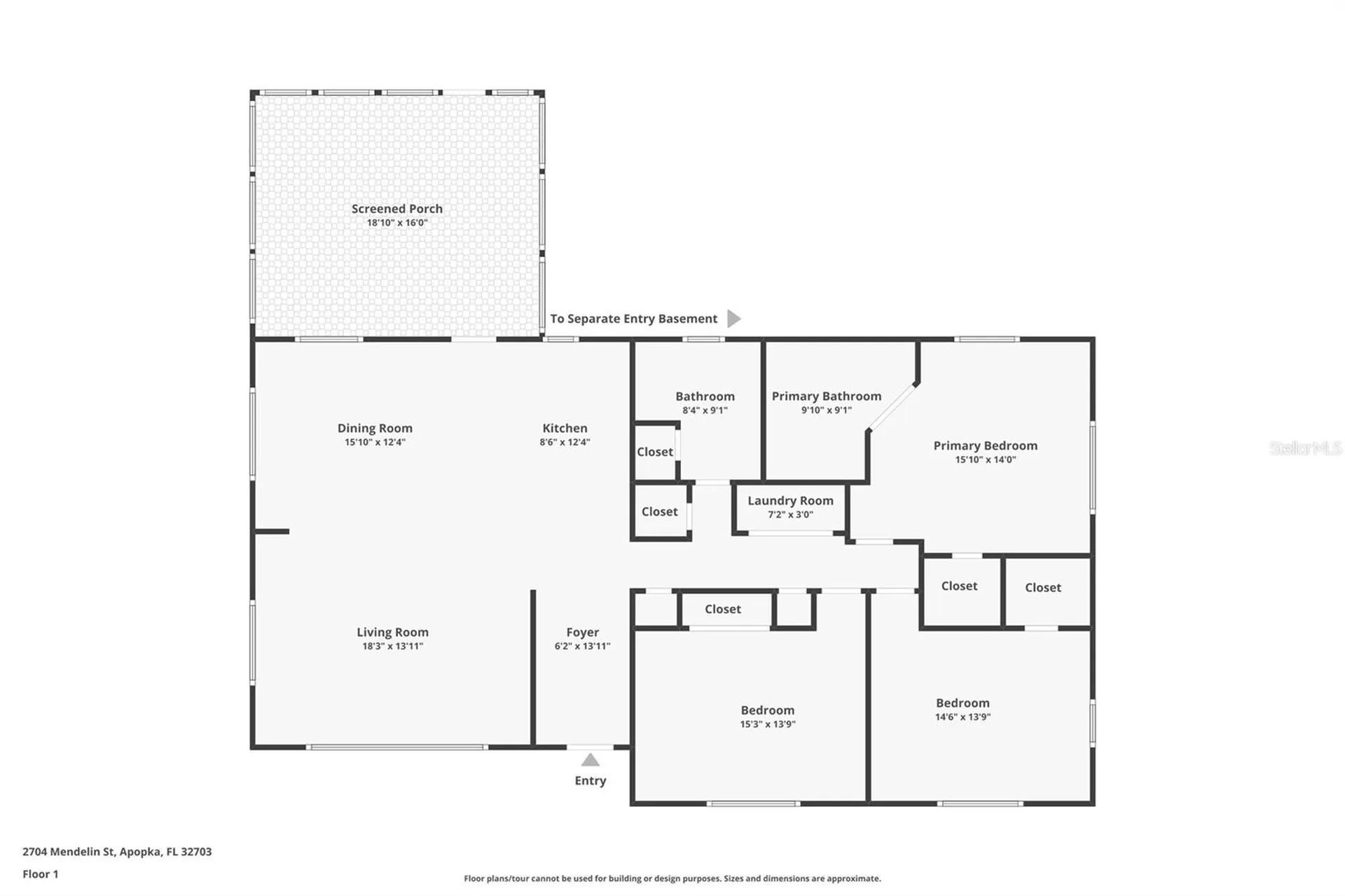 2704 Mendelin Street Apopka FL 32703