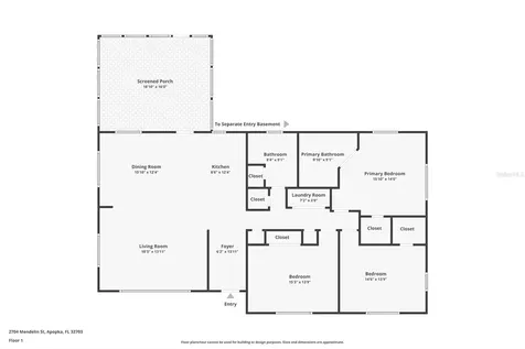 2704 Mendelin Street Apopka FL 32703