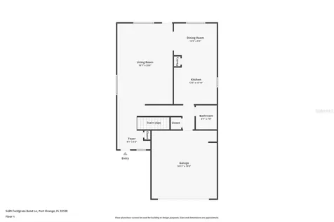 5429 Cordgrass Bend Lane Port Orange FL 32128