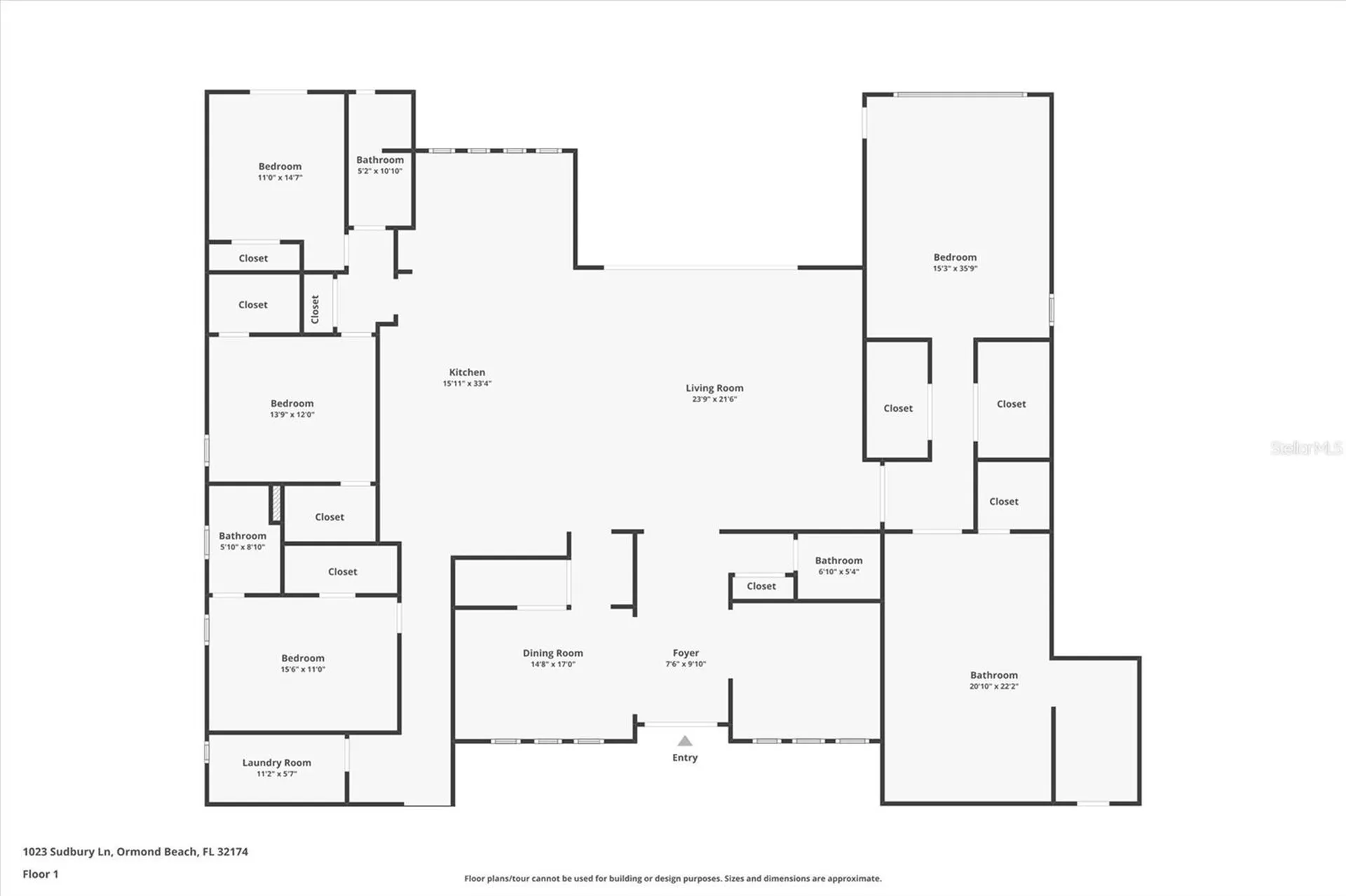 1023 Sudbury Lane Ormond Beach FL 32174