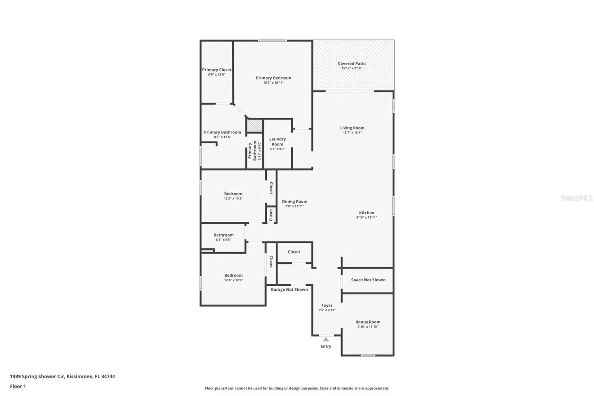 1989 Spring Shower Circle Kissimmee FL 34744