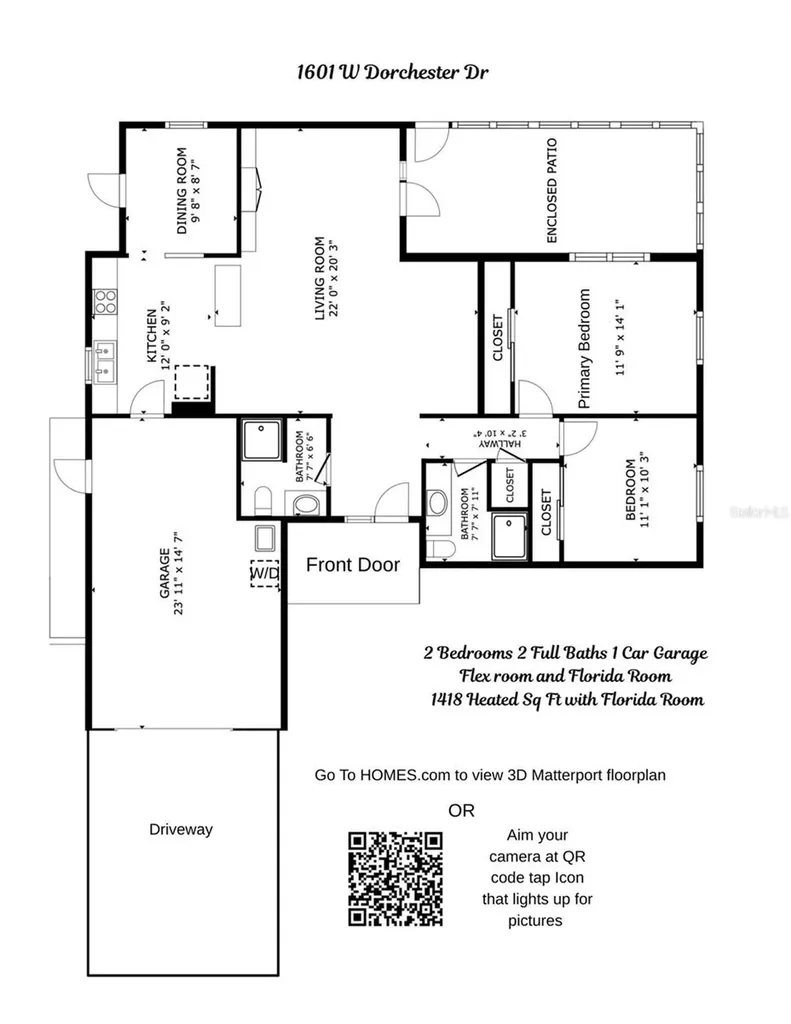 1601 W Dorchester Drive Palm Harbor FL 34684