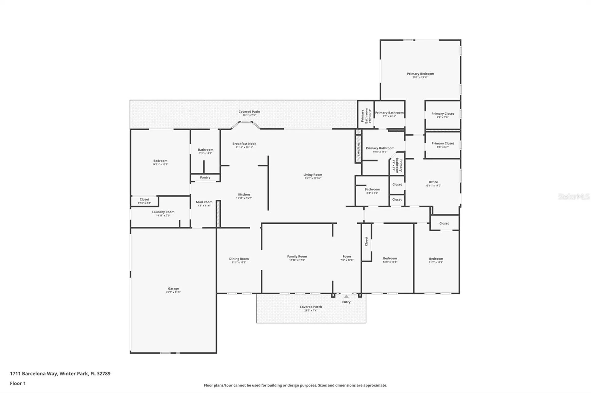 1711 Barcelona Way Winter Park FL 32789