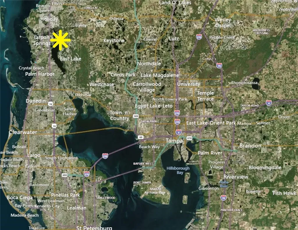 60, 72, 84, 96 Burton Place Tarpon Springs FL 34688