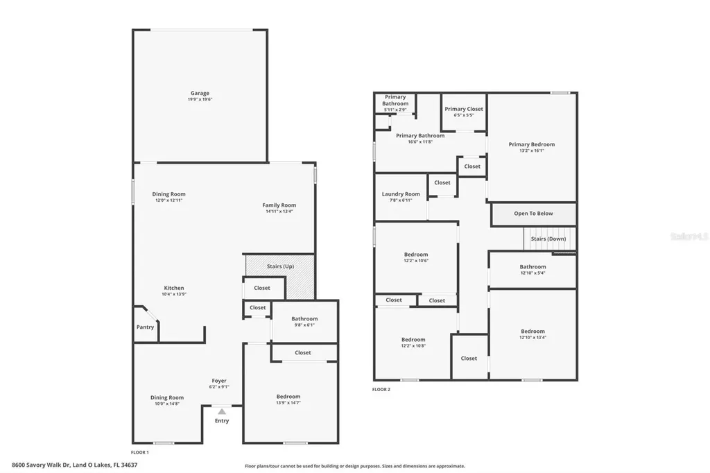 8600 Savory Walk Drive Land O Lakes FL 34637
