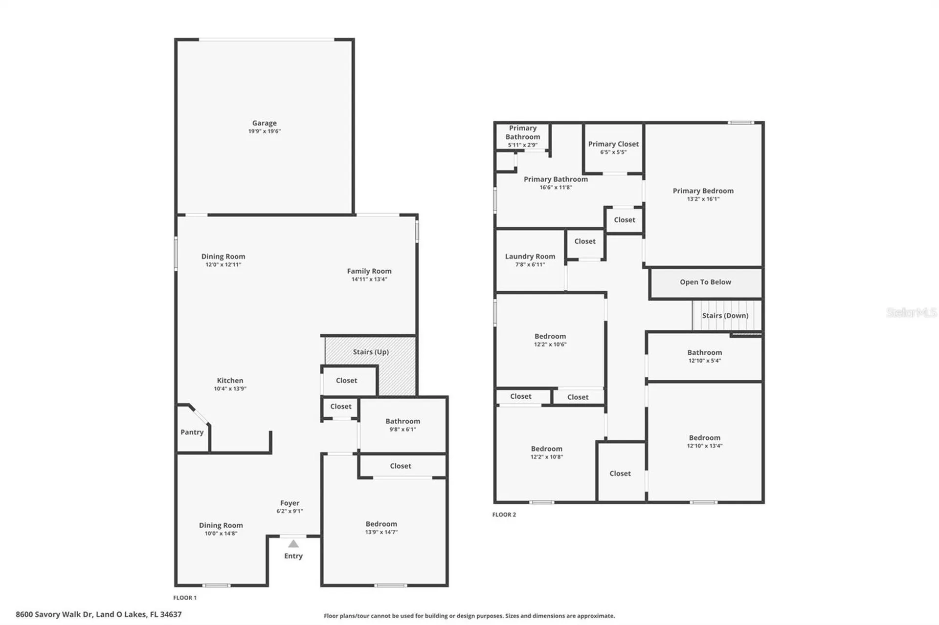 8600 Savory Walk Drive Land O Lakes FL 34637