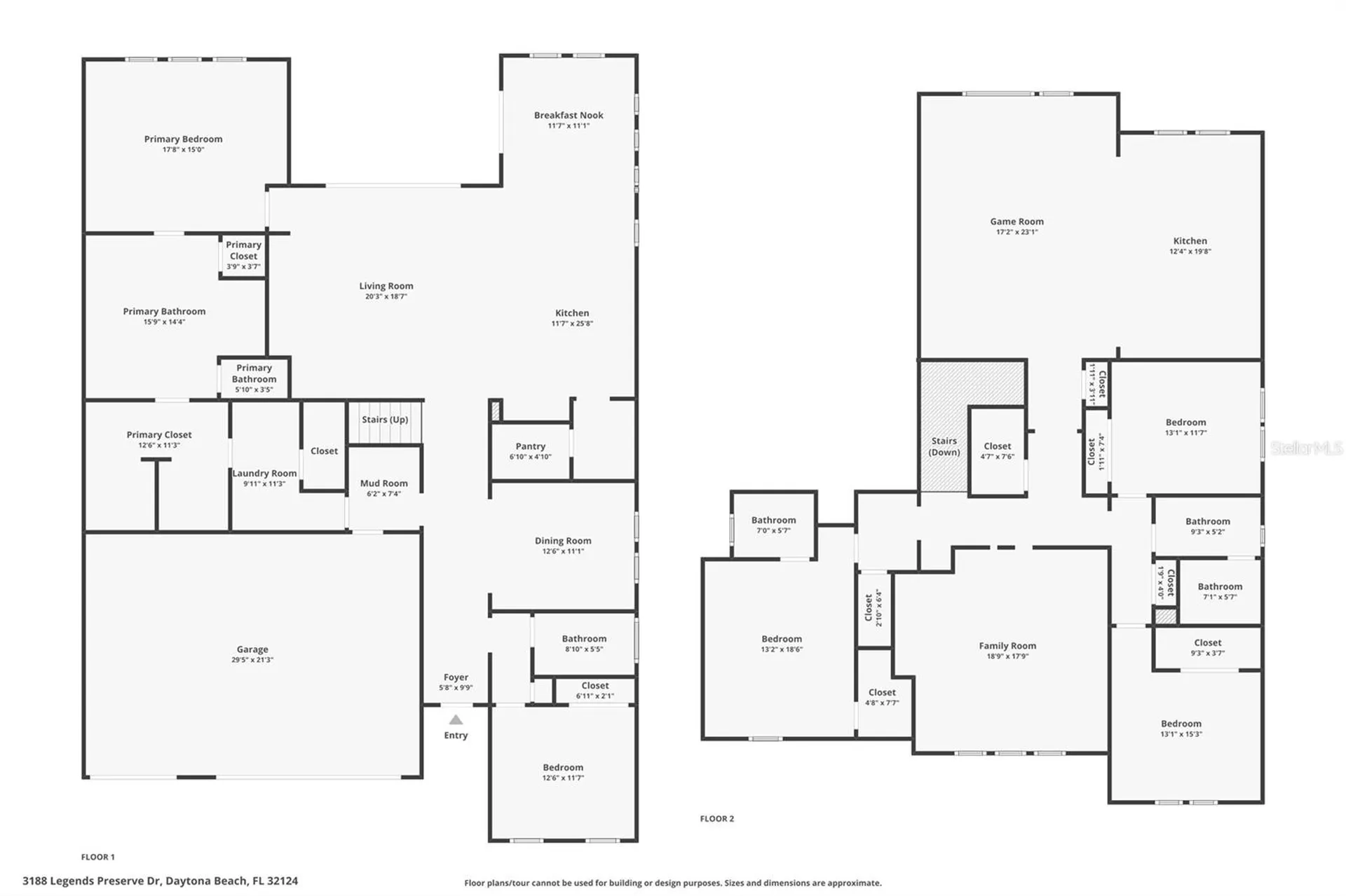 3188 Legends Preserve Drive Daytona Beach FL 32124