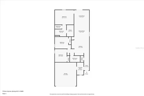 73 Rain Lily Avenue Spring Hill FL 34609