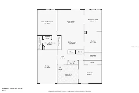 8704 40th Lane N Pinellas Park FL 33782