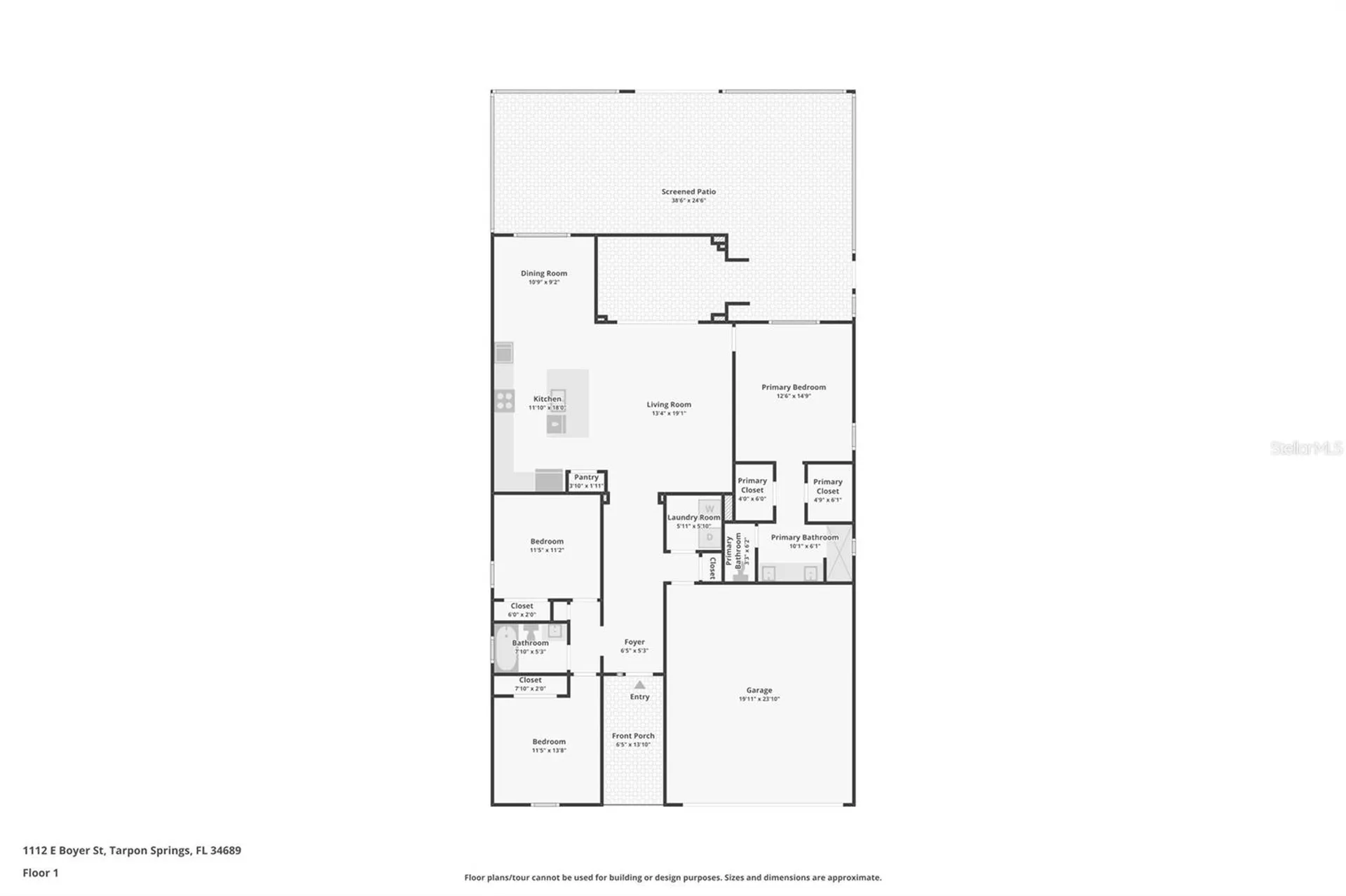 1112 E Boyer Street Tarpon Springs FL 34689