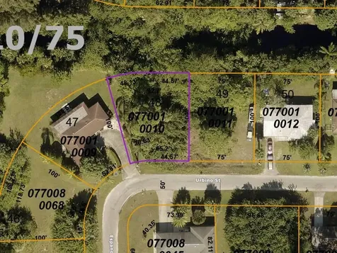 Lot 48 Urbino Street North Port FL 34287