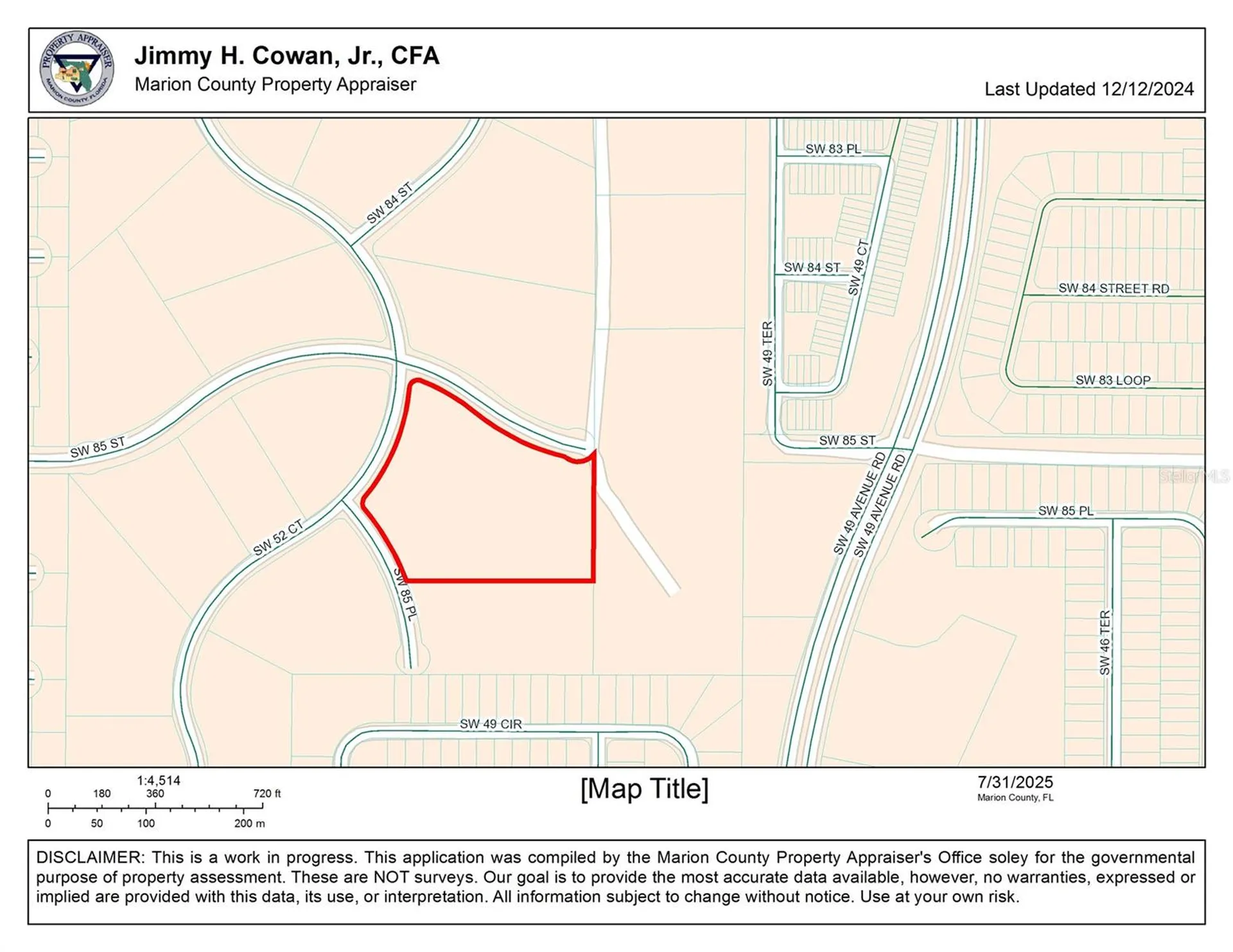 Tbd SW 52nd Court Ocala FL 34476