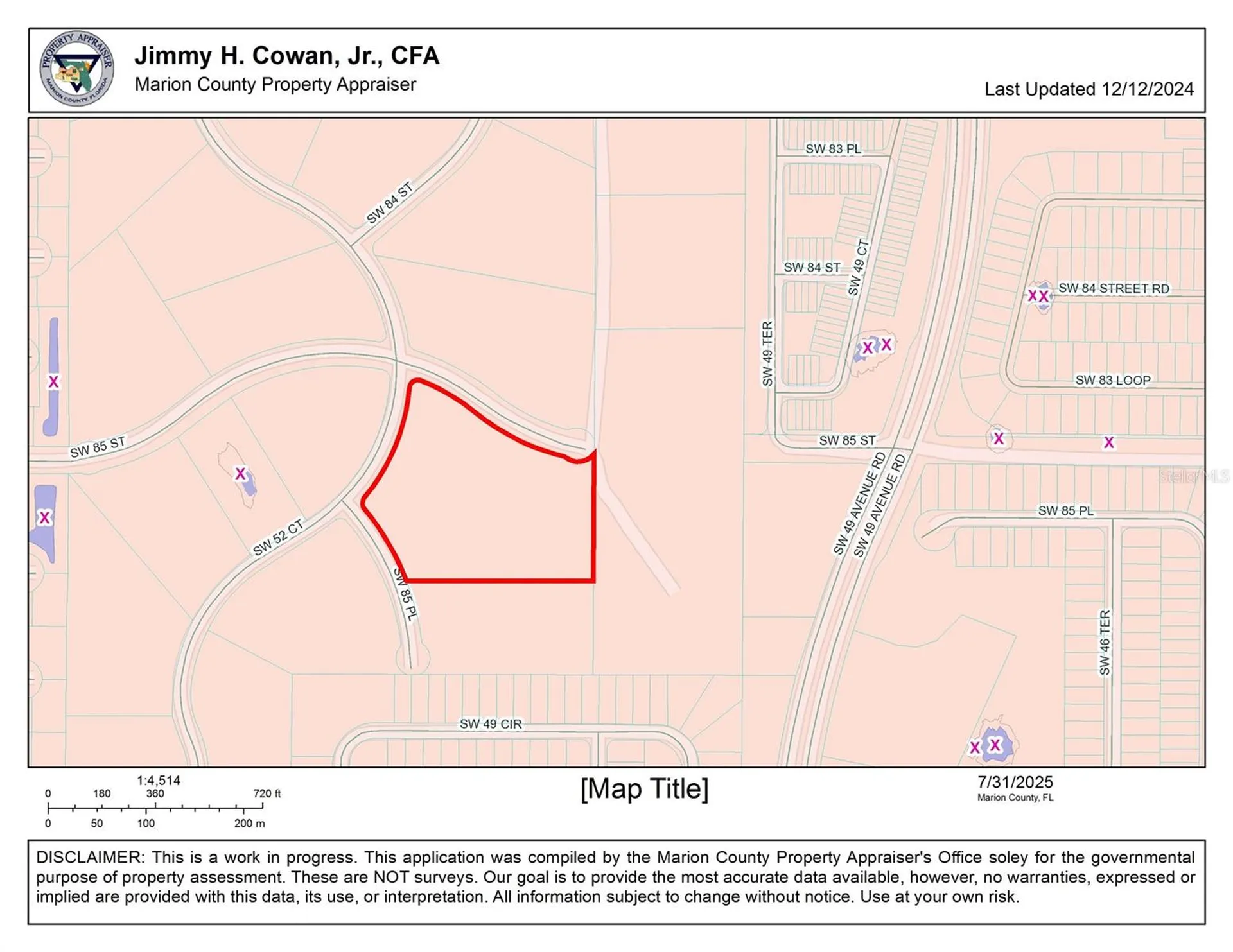 Tbd SW 52nd Court Ocala FL 34476