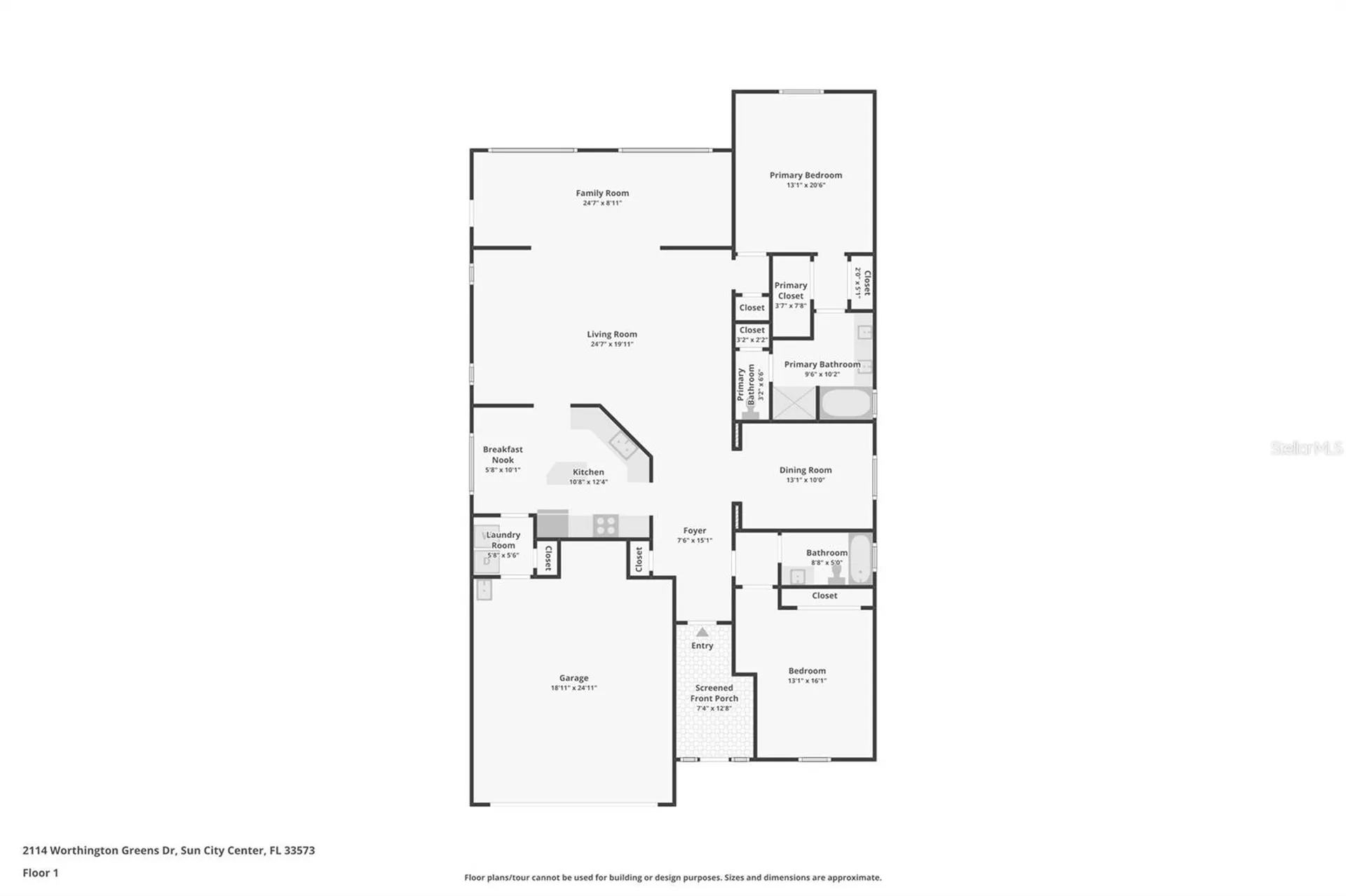 2114 Worthington Greens Drive Sun City Center FL 33573
